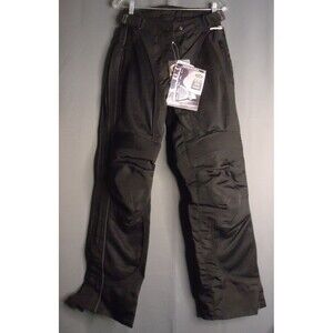 FieldSheer Motorcycle Four Season Padded Pant Lds Black Size 28 MFG $169